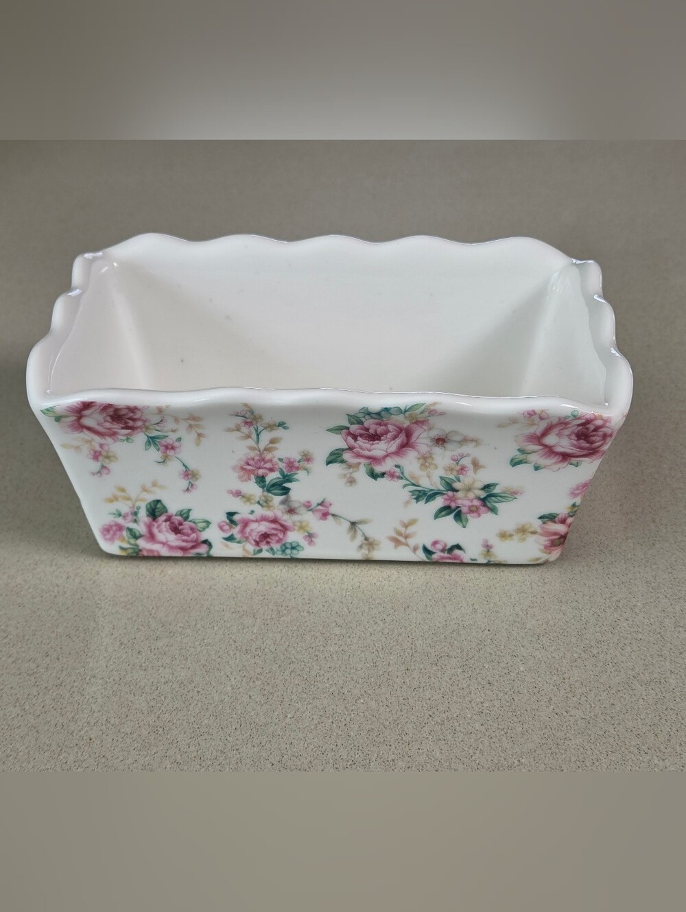 Park Chateau Roses Design Rectangle Serving Dish **NEW